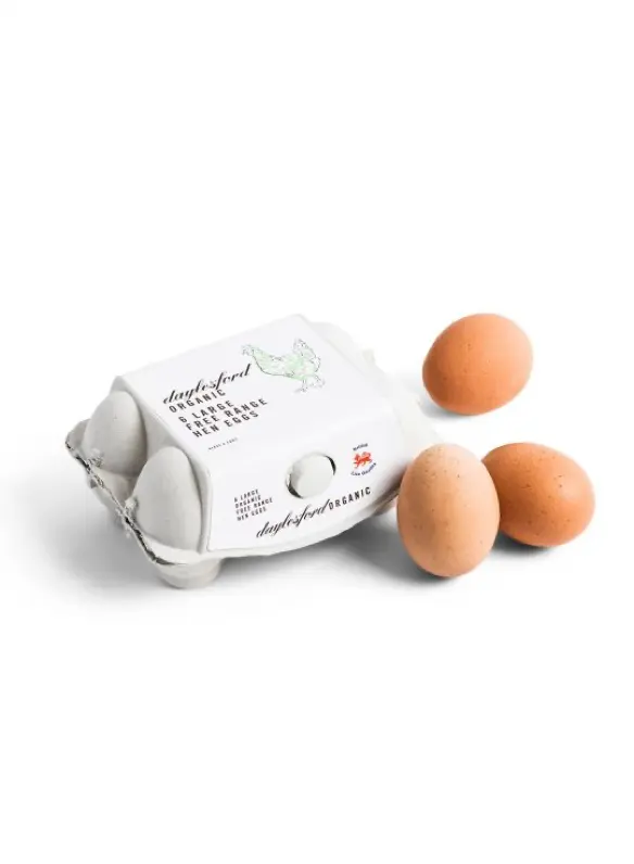 Organic Cotswold Brown Eggs 1/2 Dozen